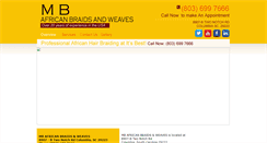 Desktop Screenshot of braids-weaves.com